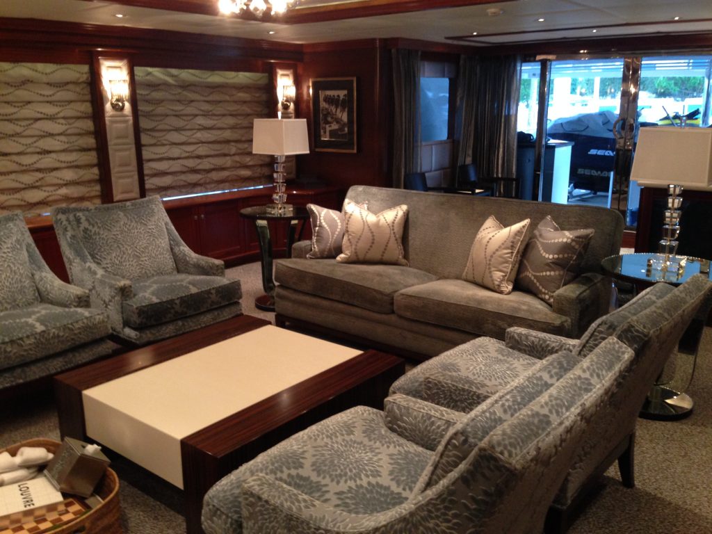 Yacht Upholstery Cleaning