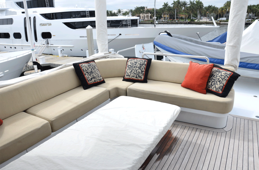 Yacht Outdoor Furniture Cleaning
